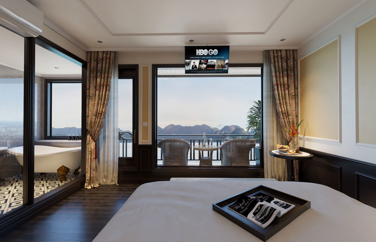 Senior Connecting Suite Full Ocean View With Private Balcony 2nd Floor