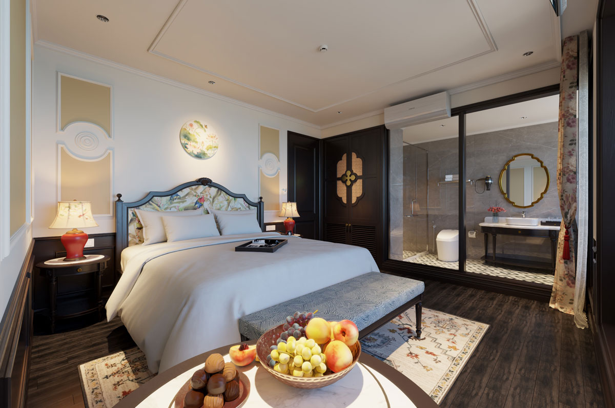 Senior Double/Twin Suite Full Ocean View With Private Balcony 2nd Floor