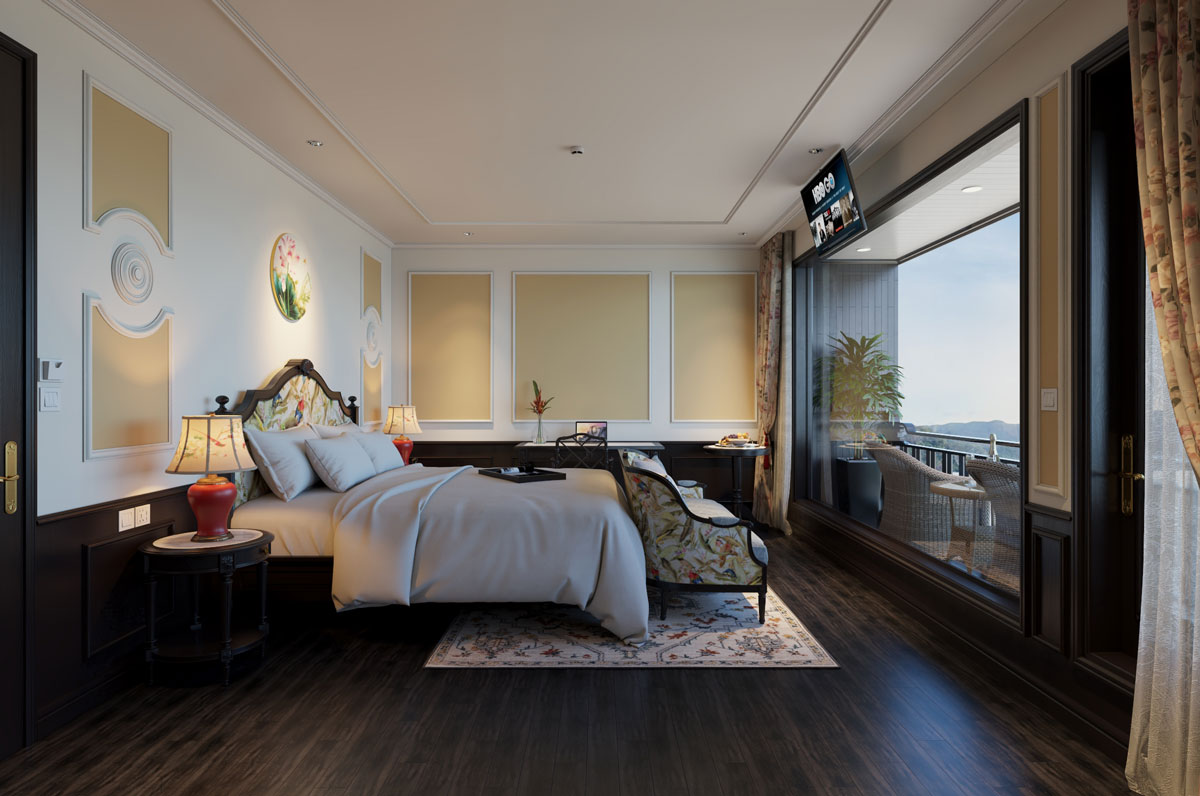 Premium Double Suite Full Ocean View With Private Balcony 2nd Floor